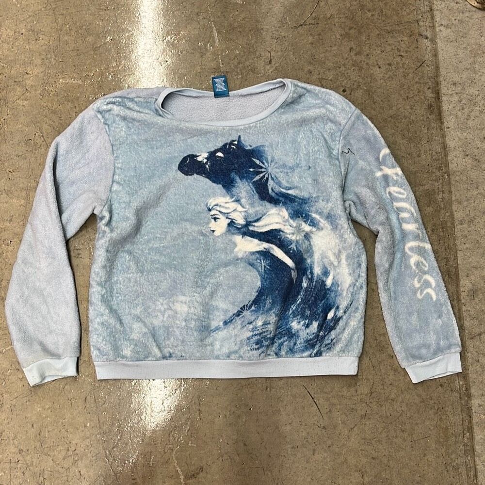 Disney’s Frozen Sweatshirt Great Condition Kids XXL or Adult Small/Medium